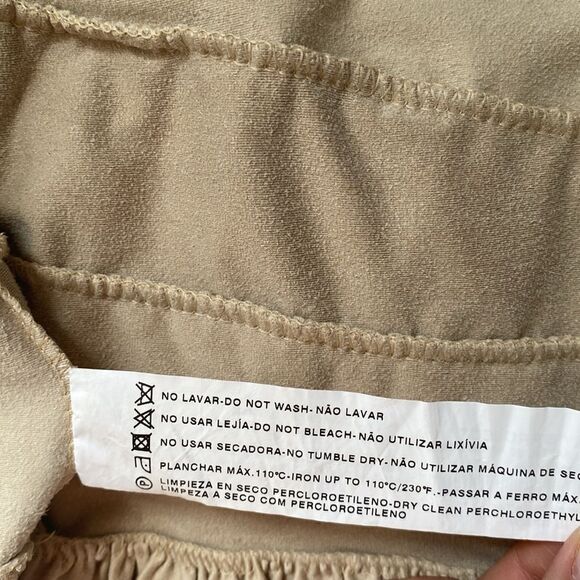 Your Basic Look Suede Pleated Tiered Eyelet Mini Skirt Size Small - Picture 8 of 10